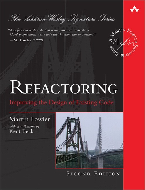 Refactoring: Improving the Design of Existing Code, 2nd Edition cover